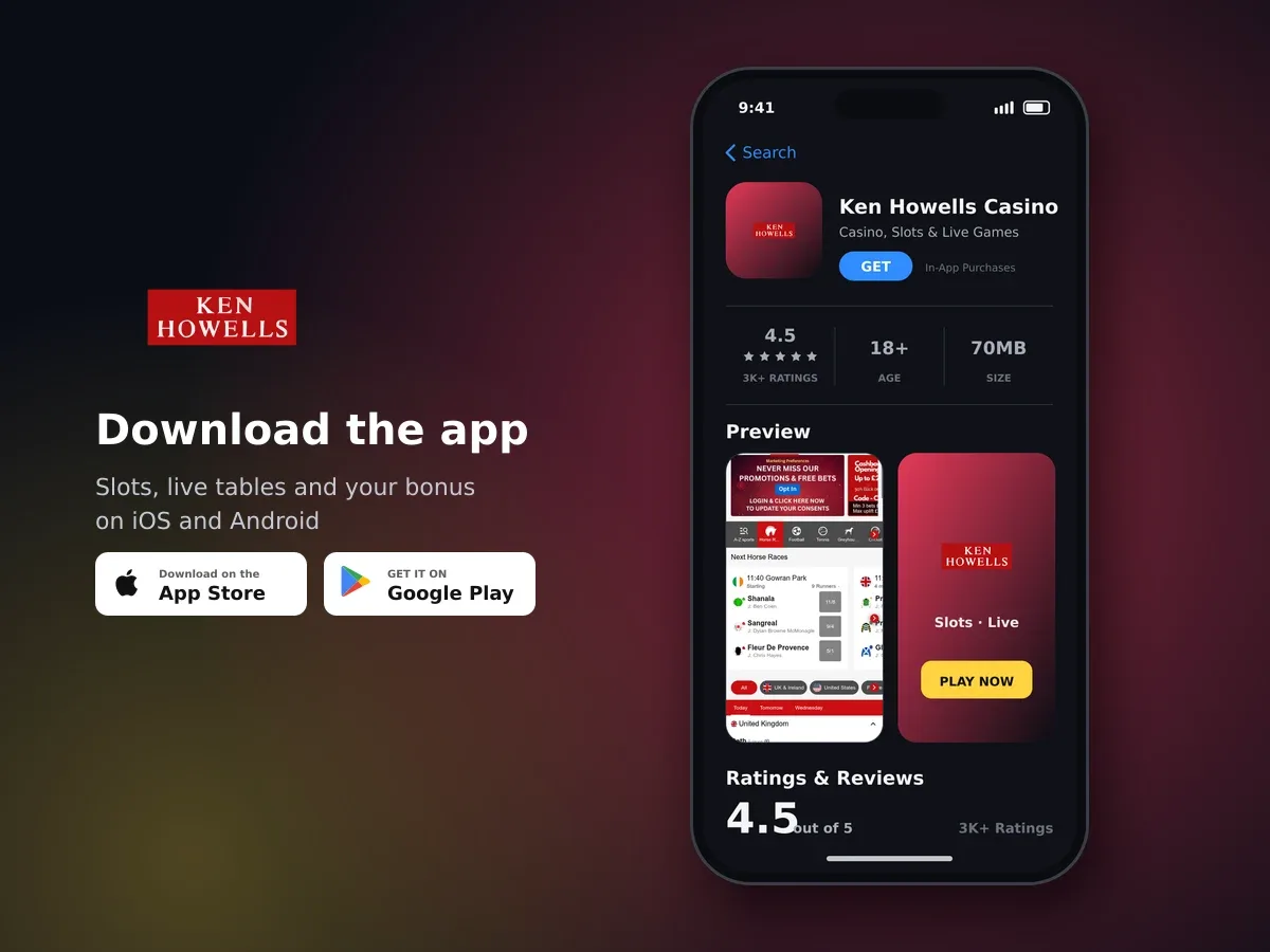 Ken Howells Casino app